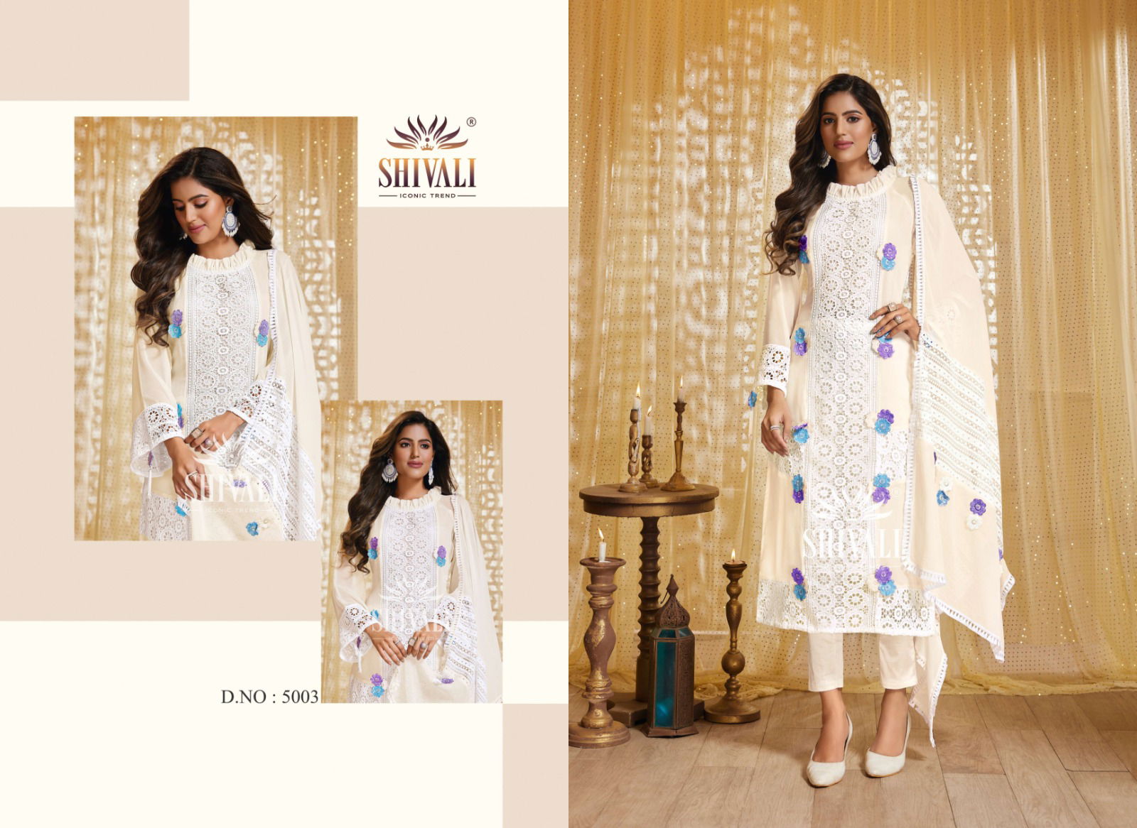 Shivali Zoya 5 Georgette Readymade Suits Catalog